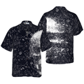 Skull Space Galaxy Constellation Hawaiian Shirt