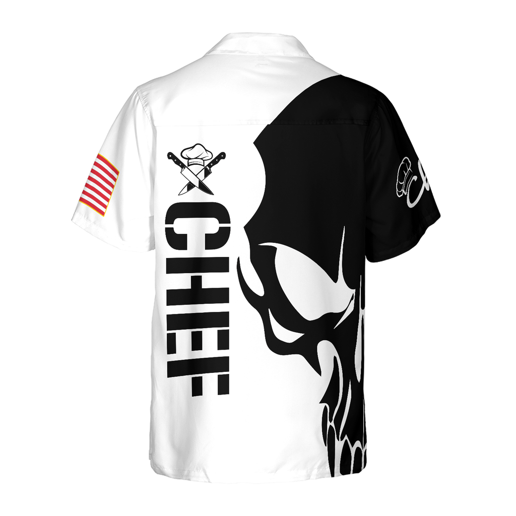 Skull Chef Hawaiian Shirt