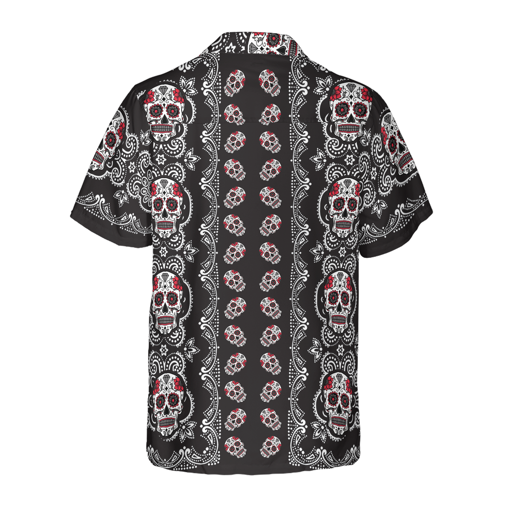 Sugar Skull Hawaiian Shirt