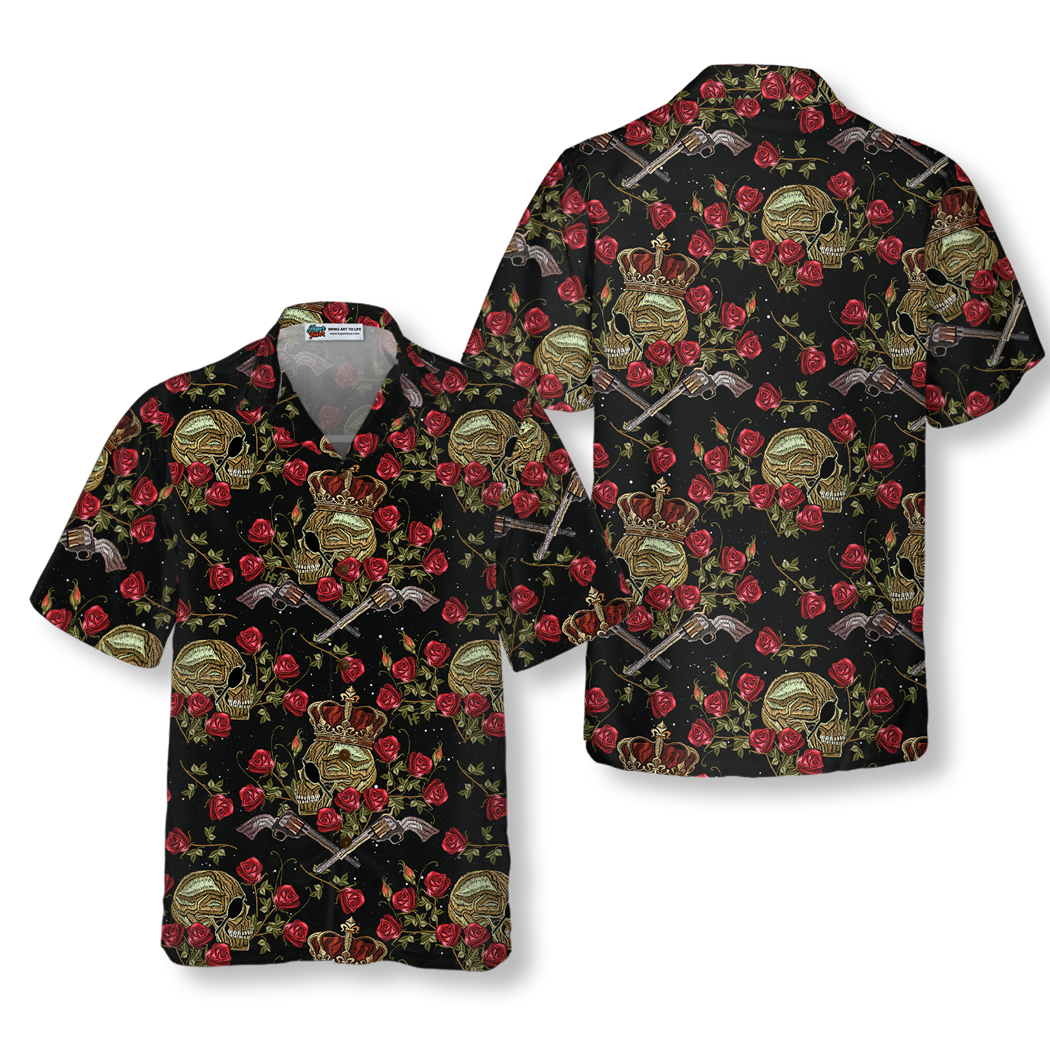 King Of Pirates In Crown Hawaiian Shirt