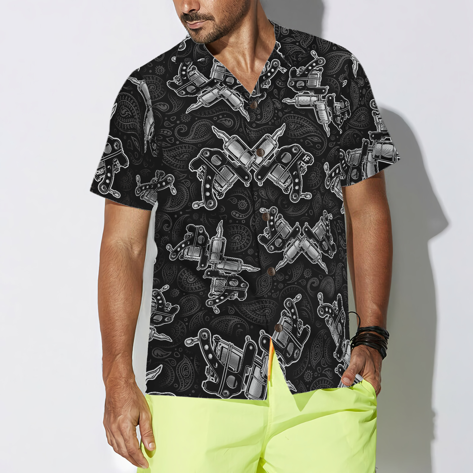 Tattoo Artist Hawaiian Shirt, Best Gift For Tattoo Artists
